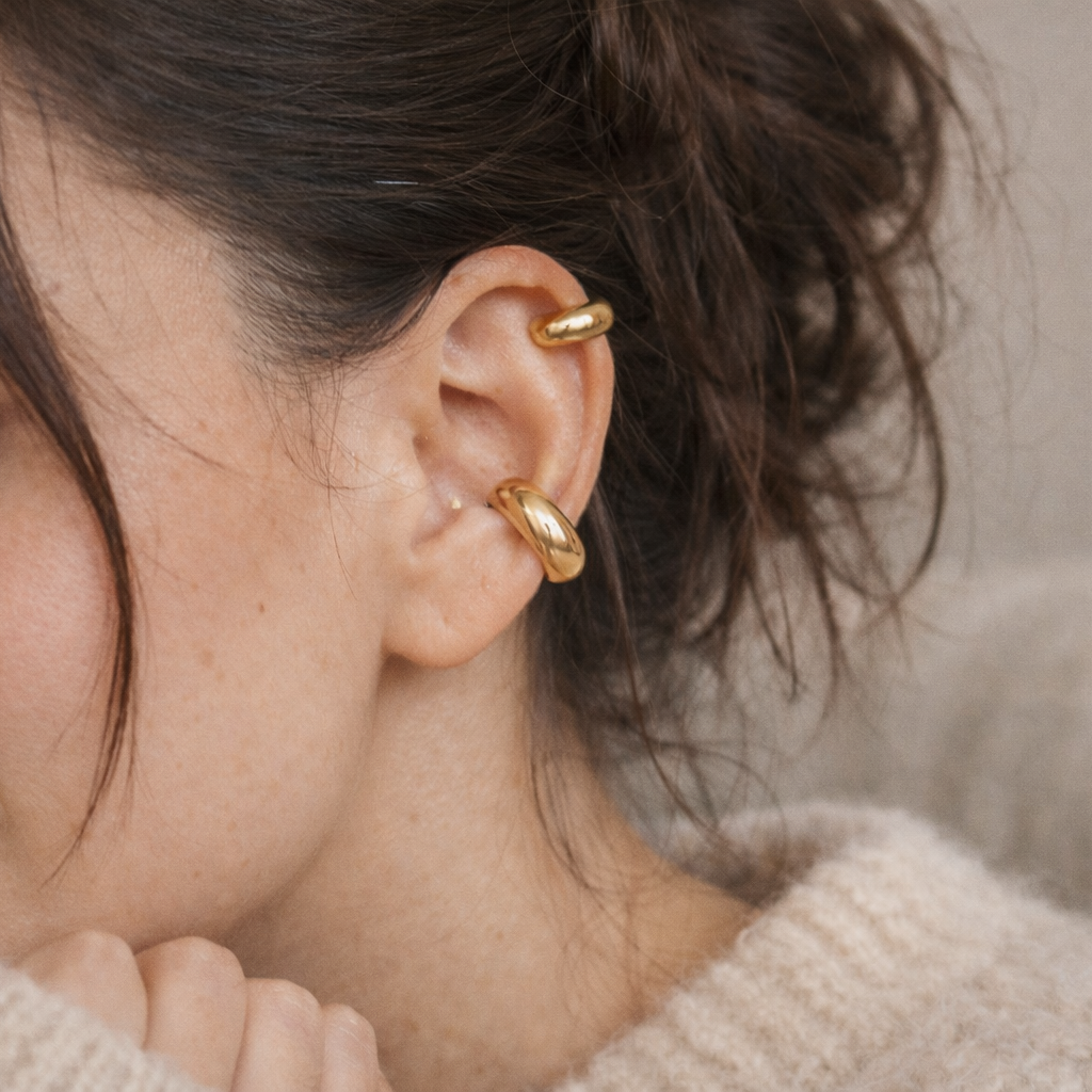 Effortless Ear Cuff Stack - Set of 2 | Lazee Jewelry