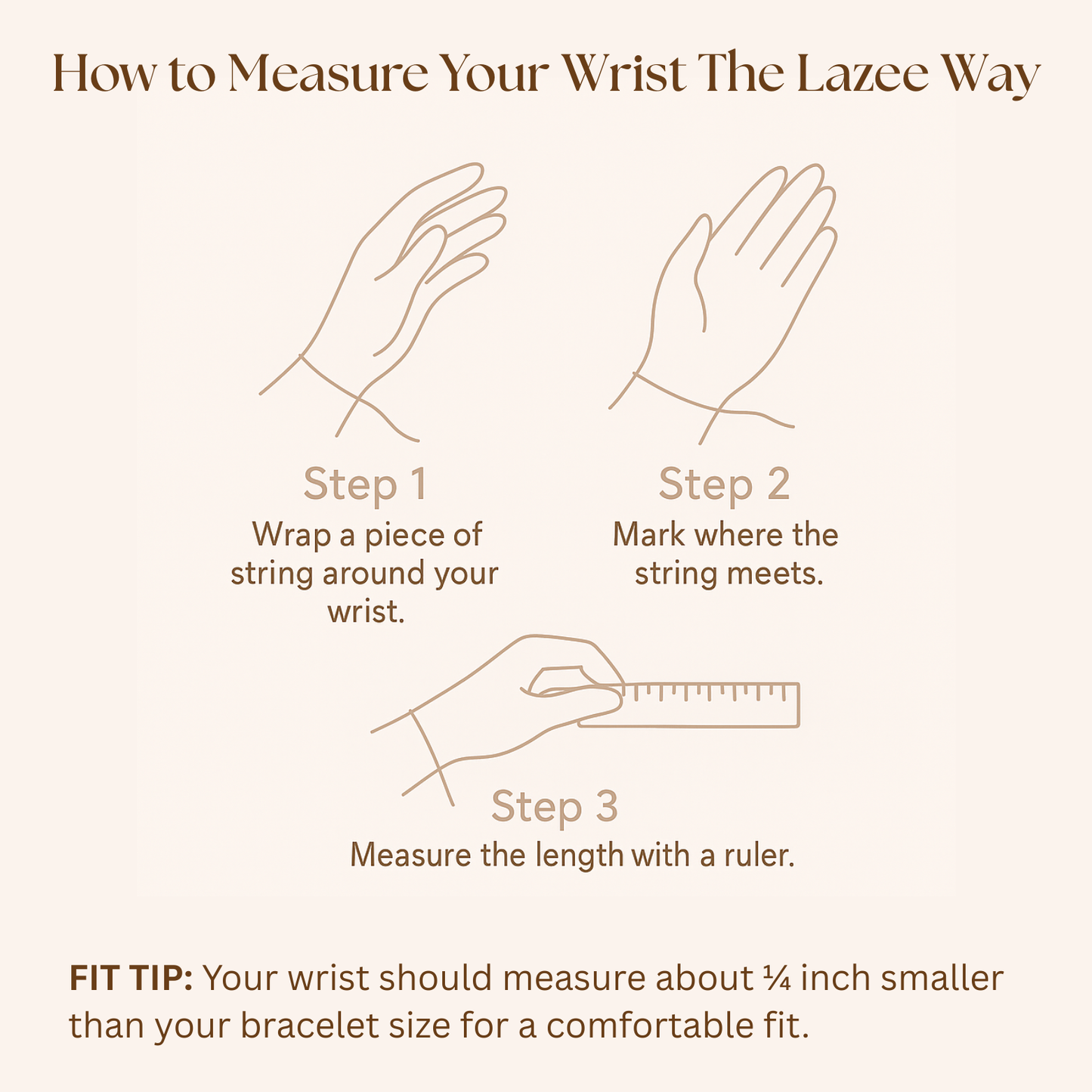 Sparkly Layered Gold Bracelet – 3-in-1 Dainty Chain Bracelet with Multi-Clasp | Lazee Jewelry