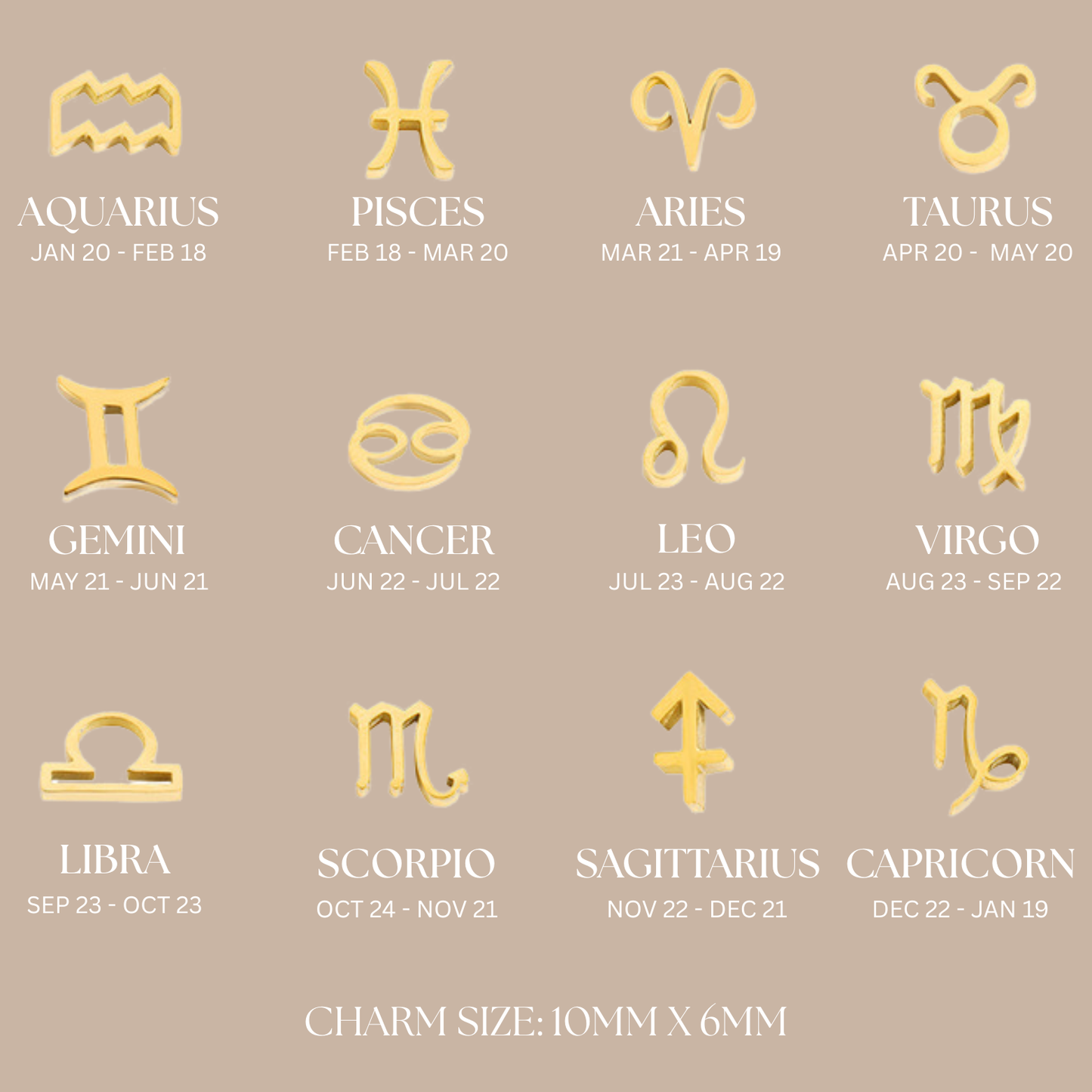 Custom Zodiac Layered Necklace – 3-in-1 Gold Necklace | Lazee Jewelry